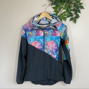 Sweaty Betty Track Ready Run Jacket in Multi XS